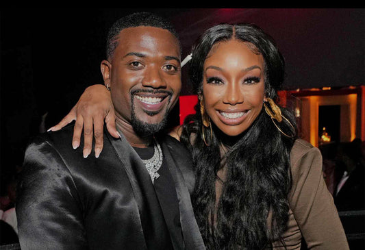 Ray J (Right) Brandy (left)